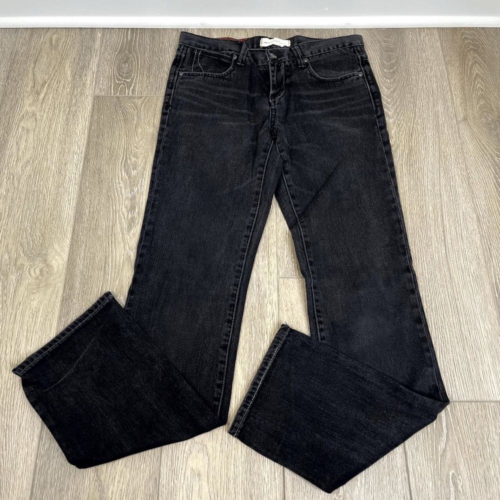 Paper Denim & Cloth Sienna Straight Leg Black Jeans size 28